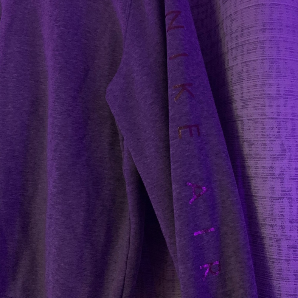 Women’s grey Nike 1/2 zip - Picture 7 of 7